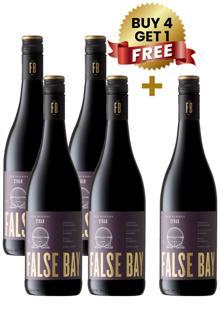 False Bay Old School Syrah 75cl PROMO